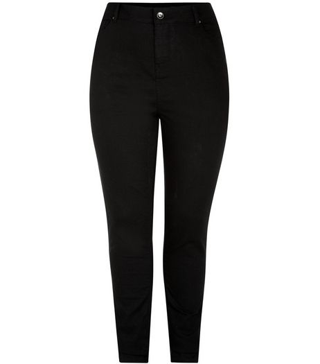 Curves Black 32in Skinny Jeans | New Look