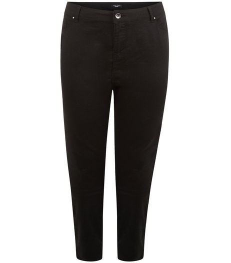 Curves Black Skinny Jeans | New Look