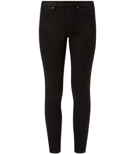 Black Basic Jeggings | New Look