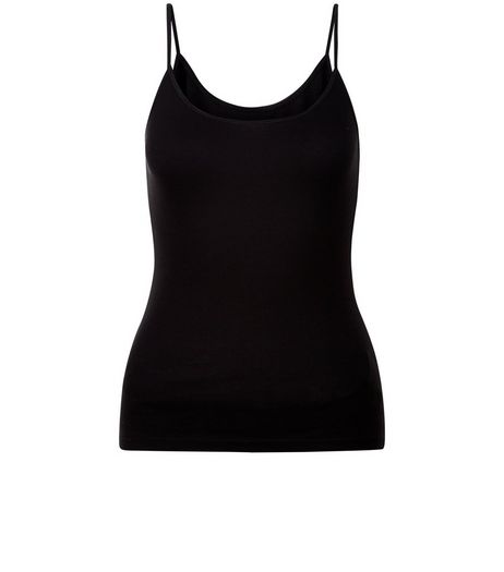 Teens Black Strappy Vest | New Look
