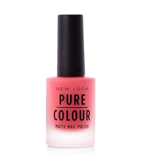 Pure Colour Pink Matte Nail Polish | New Look
