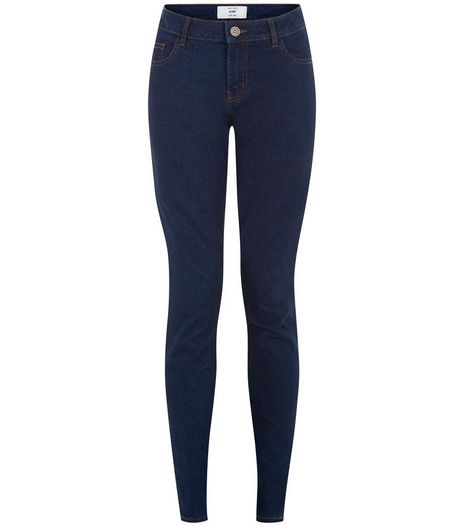 Dark Blue Skinny Jeans | New Look