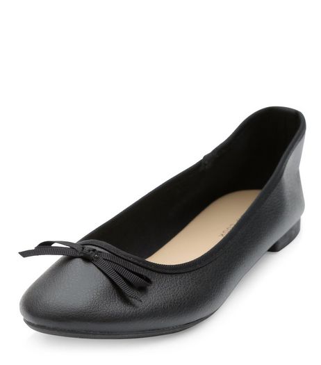 Black Ballet Pumps | New Look