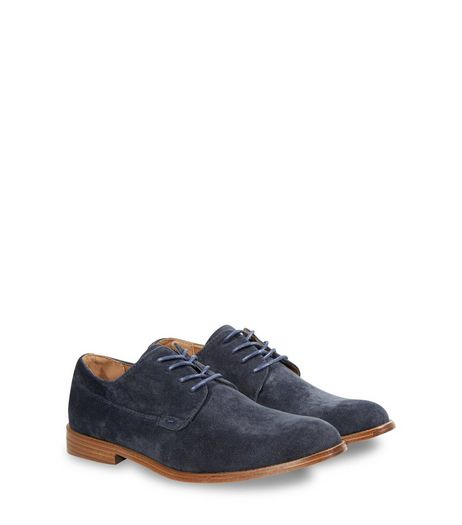 Navy Lace Up Shoes | New Look