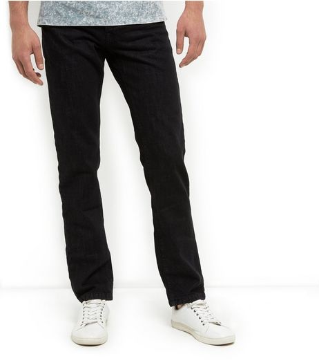Black Straight Leg Jeans | New Look