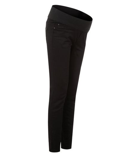 Maternity Black Under Bump Jeggings | New Look