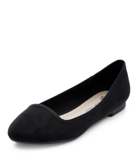 Teens Black Slipper Shoes | New Look