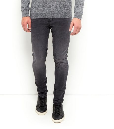 Black Washed Skinny Jeans | New Look