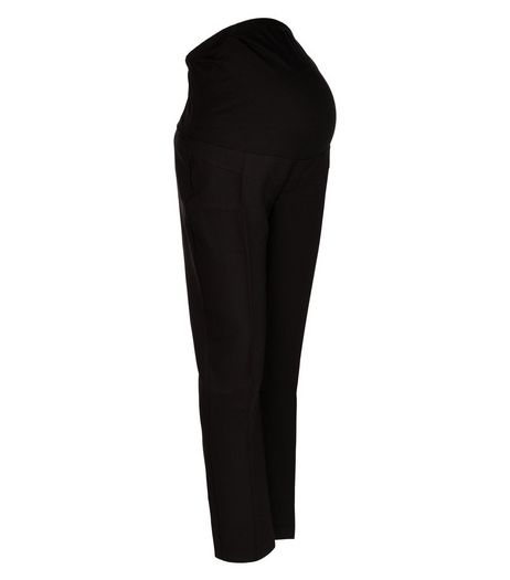 Maternity Black Over Bump Trousers | New Look