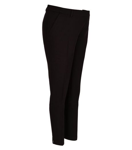 Maternity Black Under Bump Trousers | New Look