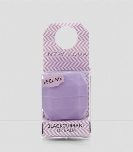 Purple Black Currant Flavoured Lip Balm | New Look