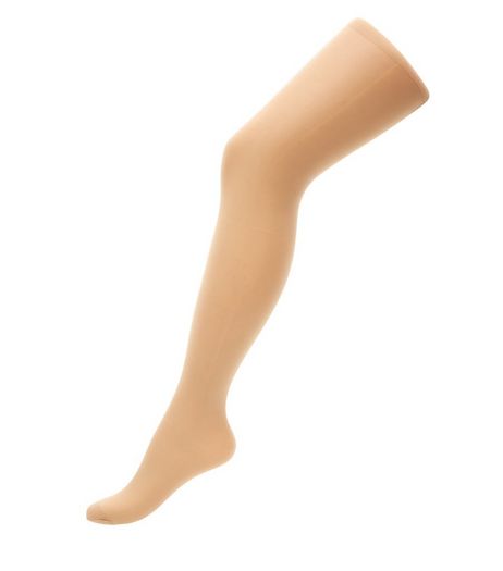 Light Brown 15 Denier Sheer Matte Tights | New Look