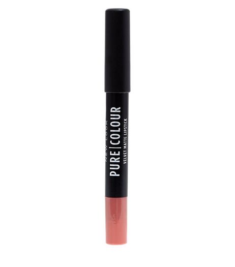Pure Colour Mink Velvet Matte Lipstick Crayon | New Look