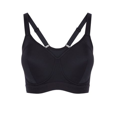 Black DD-G Sports Bra | New Look