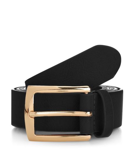 Curves Black Jeans Belt | New Look