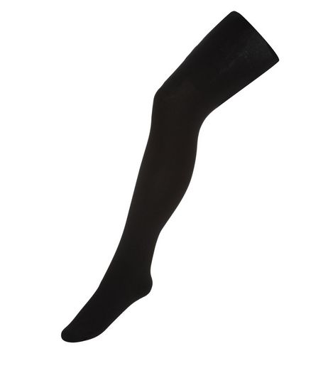 Black 200 Denier Luxury Stretch Tights | New Look