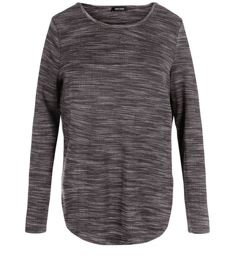 Brown Fine Knit Long Sleeve Top | New Look