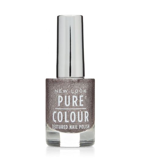 Pure Colour Pewter Textured Nail Polish | New Look