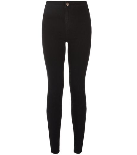 Black Supersoft Super Skinny Jeans | New Look