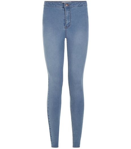 Pale Blue High Waist Super Skinny Jeans | New Look