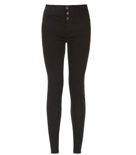 Black High Waist Super Skinny Jeans | New Look