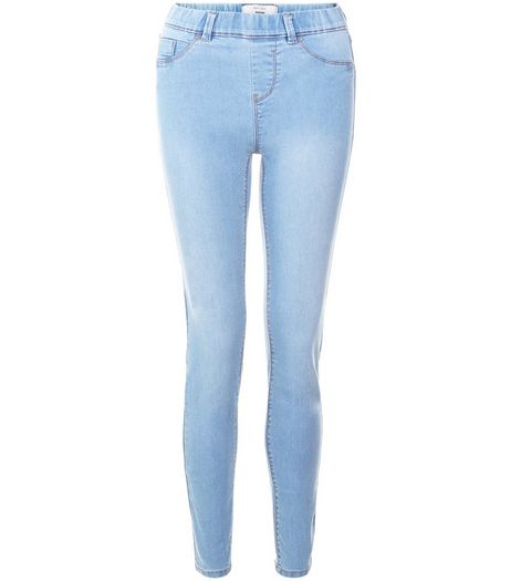 Pale Blue Jeggings | New Look