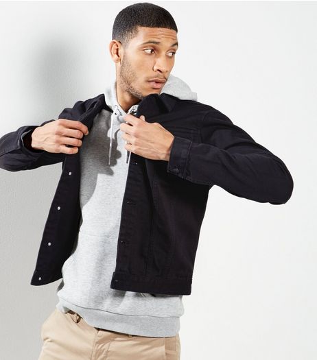 Black Denim Jacket | New Look
