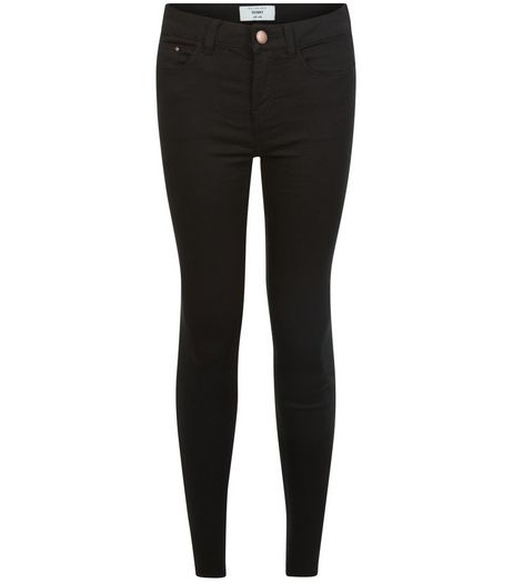 Petite 28in Black Skinny Jeans | New Look