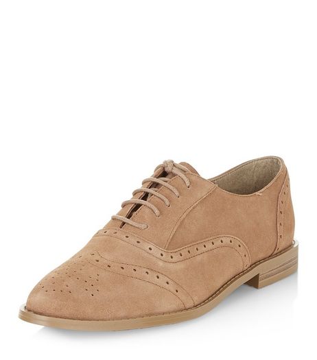 Light Brown Leather Brogues | New Look