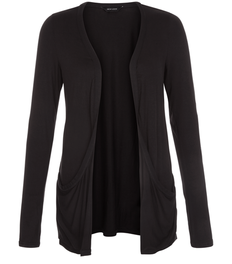 Black Boyfriend Cardigan | New Look