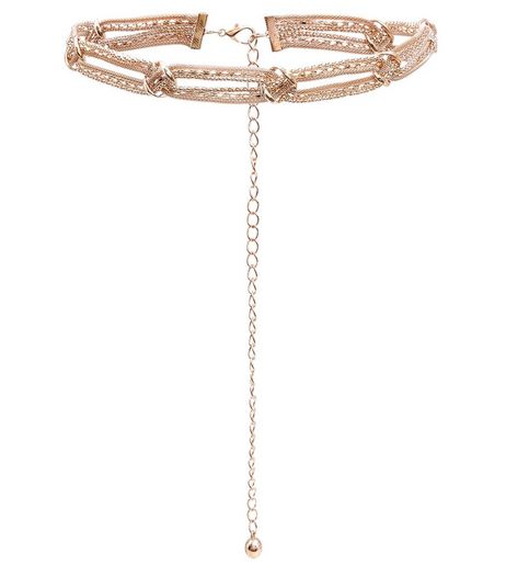 Gold Knotted Mesh Chain Belt | New Look