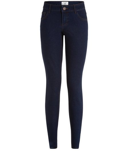 Tall Dark Blue Skinny Ankle Grazer Jeans | New Look