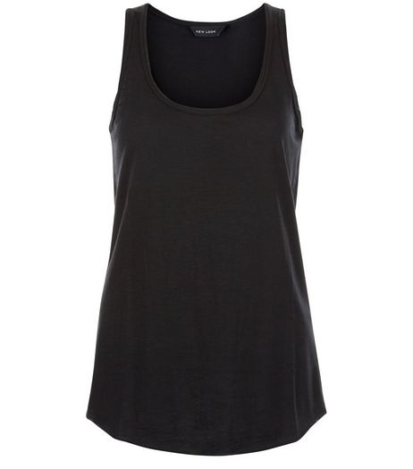 Black Basic Vest | New Look