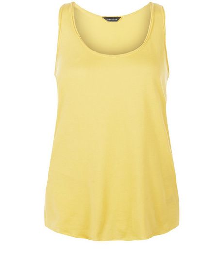 Yellow Basic Vest | New Look