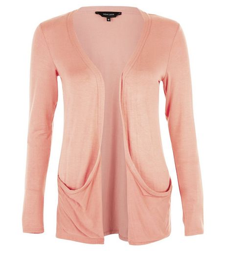 Coral Boyfriend Cardigan | New Look