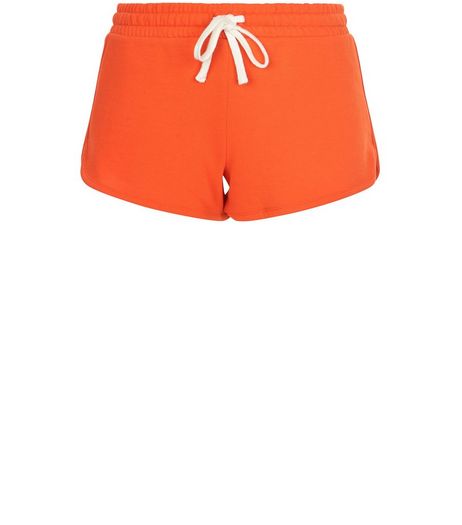 Orange Runner Shorts | New Look