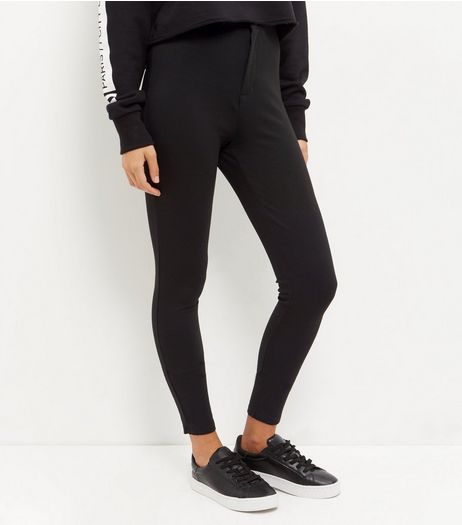 Black High Waisted Leggings | New Look
