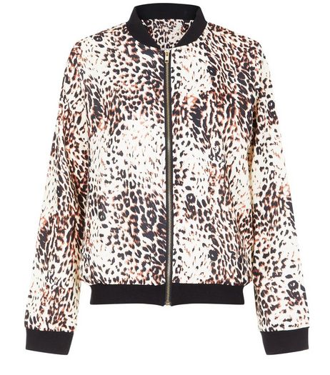 Jumpo Brown Leopard Print Jacket | New Look