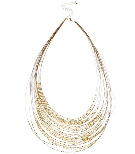 Gold Layered Necklace | New Look