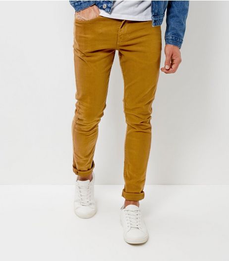 Camel Skinny Trousers | New Look