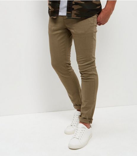 Light Green Skinny Trousers | New Look