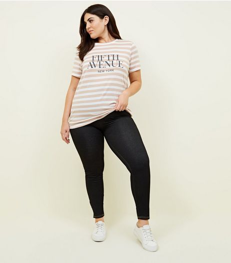 Curves Black High Waisted Jeggings | New Look