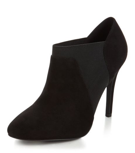 Black Suedette Chelsea Shoe Boots | New Look