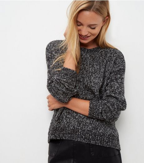 Black Boxy Jumper | New Look