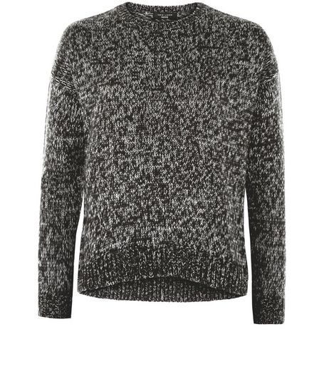 Petite Black Boxy Jumper | New Look