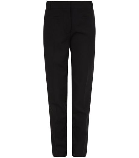 Girls Black Bistretch Trousers | New Look