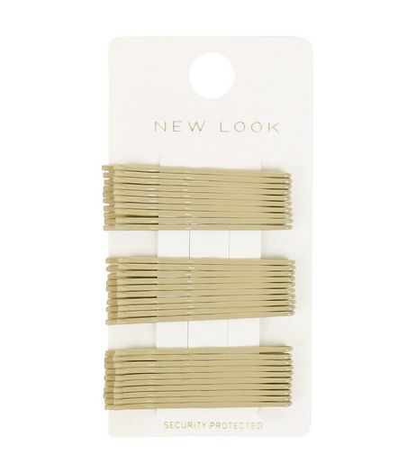 Cream Kirby Grips | New Look