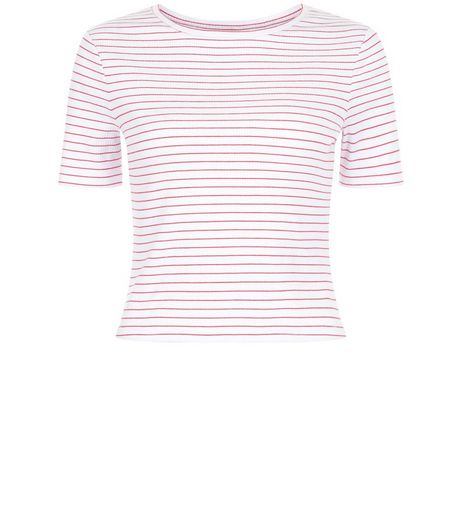 Red Stripe T-Shirt | New Look
