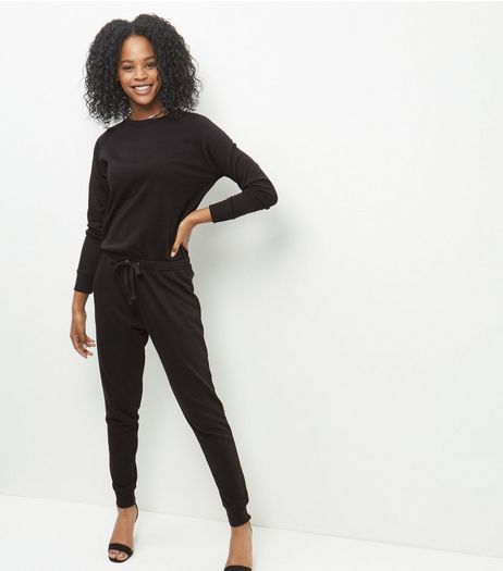 Black Sweater Jumpsuit | New Look