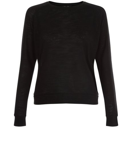 Teens Black Fine Knit Jumper | New Look